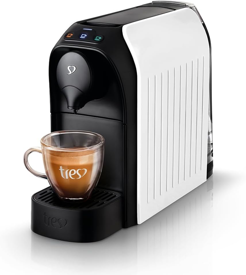 3 Corações TRES Cafeteira Espresso e Multibebida Passione Branca - 127V
