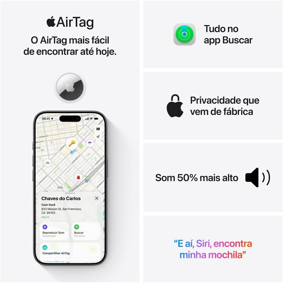 Apple AirTag ​​​​​​​(2ª geração) — foto 5