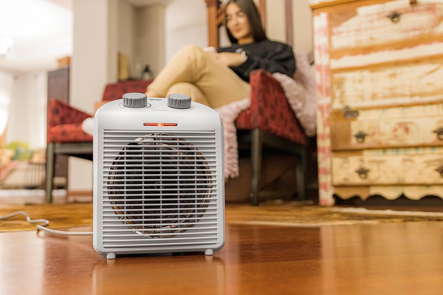Aquecedor Portátil 3 em 1 com Ventilação e Desumidificação — foto 3
