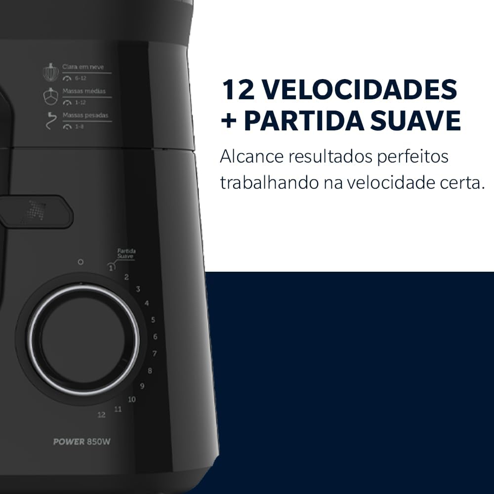 Batedeira Planetária 850W de Alta Potência — foto 5