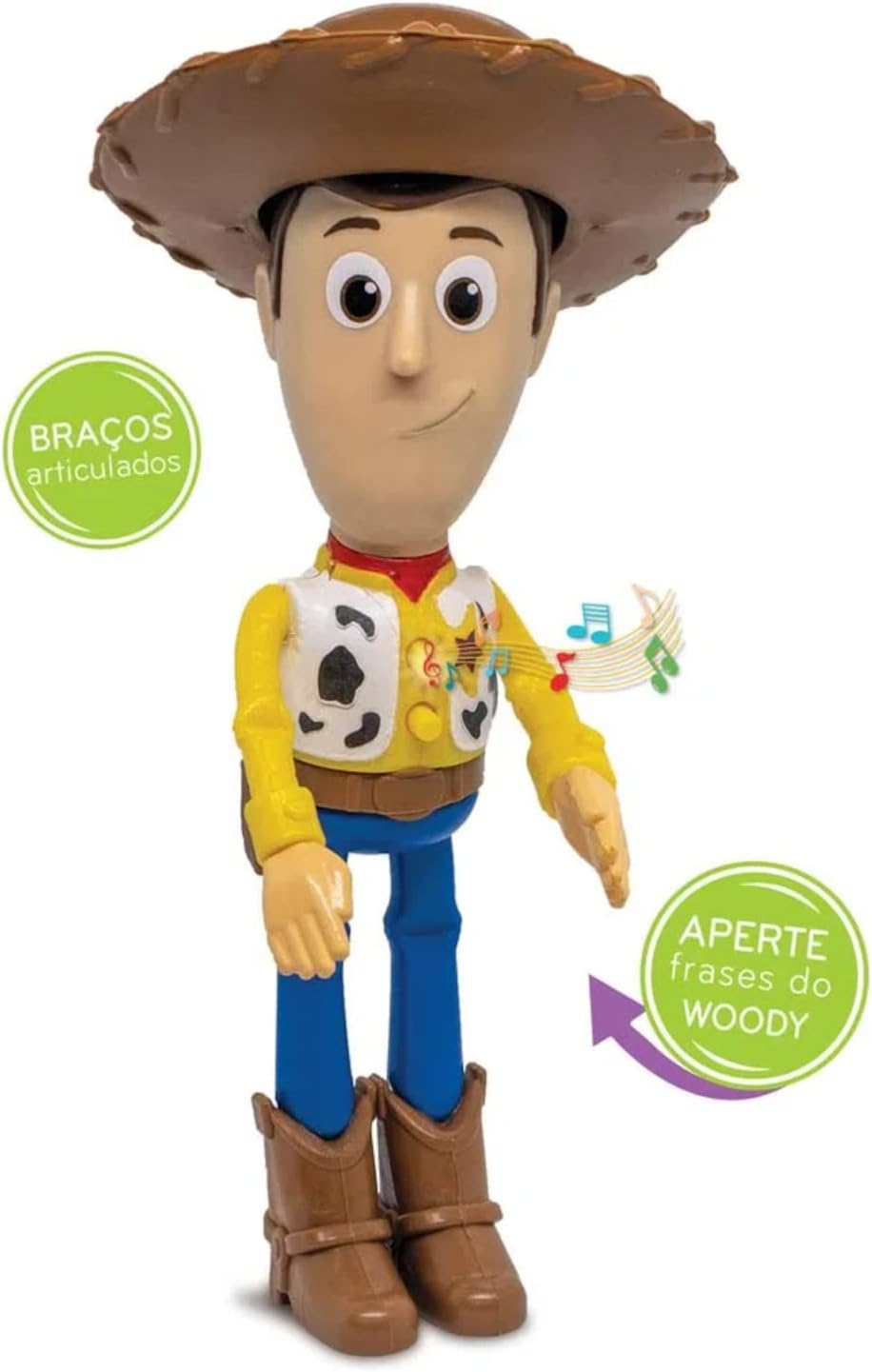 Boneco Woody com Braços Articulados e Frases do Filme — foto 4