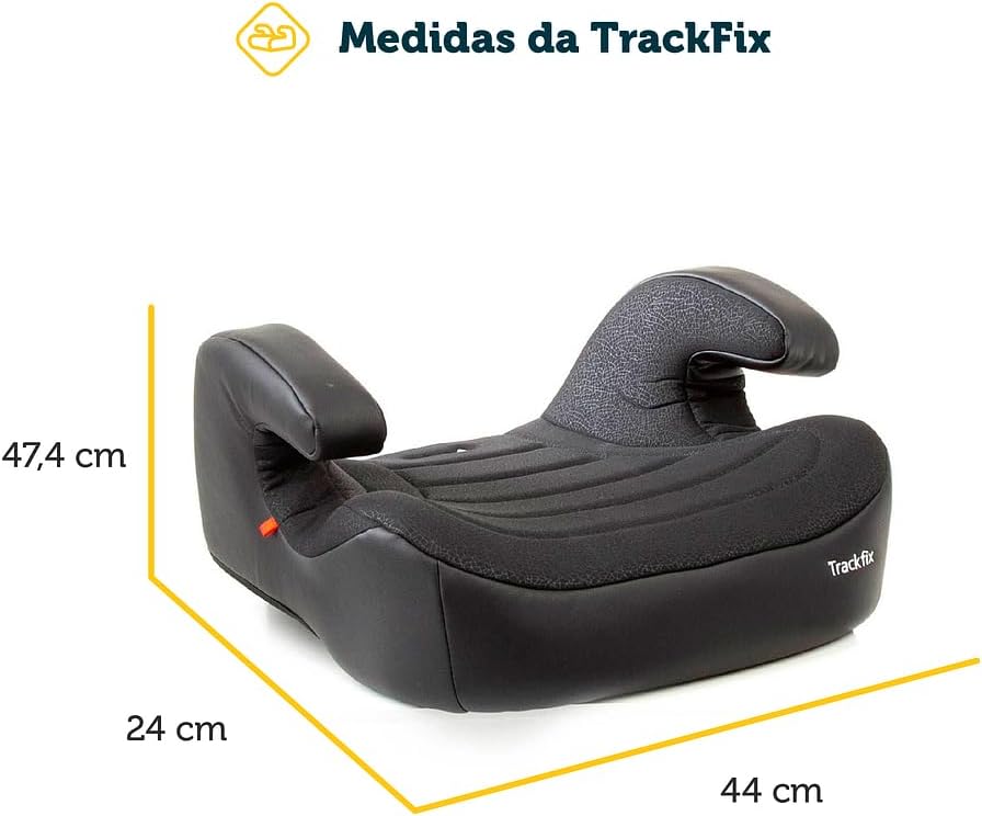 Booster Safety 1st, Trackfix, com Isofix, Black — foto 6