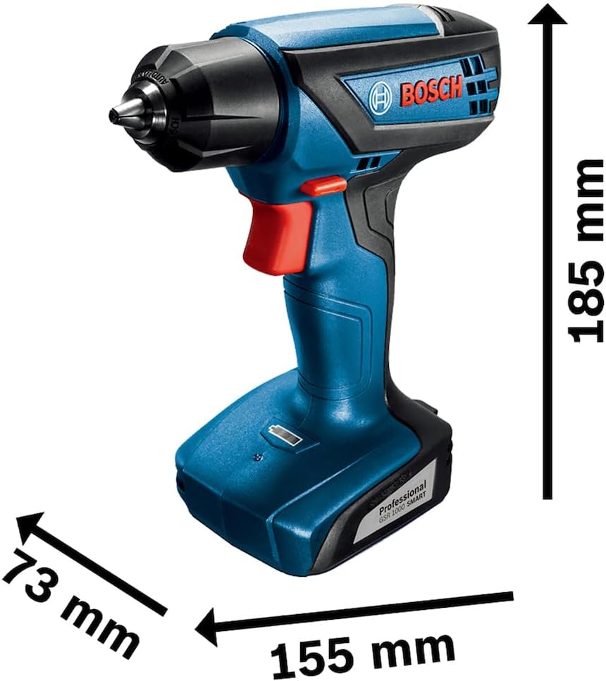 Bosch Furadeira Parafusadeira GSR 1000 Smart, Com Acessórios, 12 Volts — foto 3