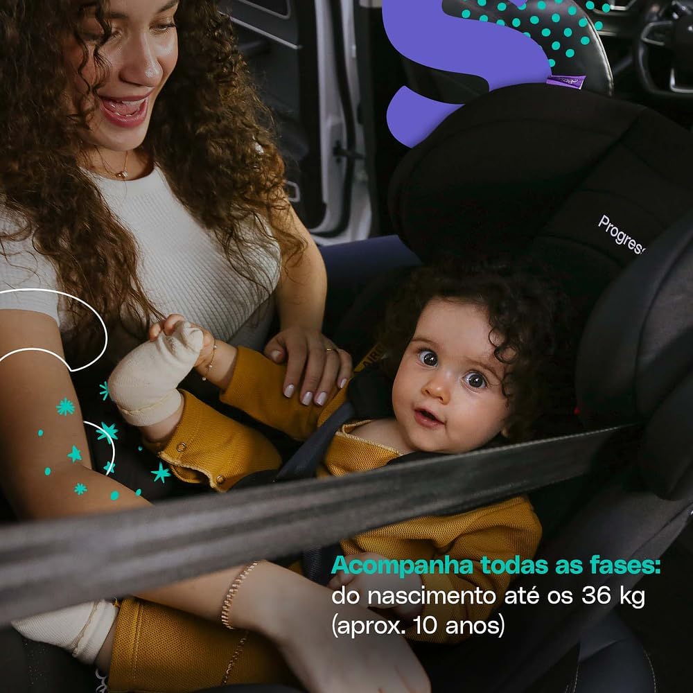 Cadeirinha para Auto até 36kg com 2 Posições de Inclinação — foto 2