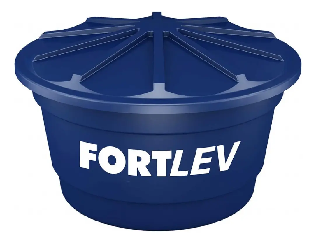 Caixa d'água Fortlev 750L Polietileno Azul — foto 2