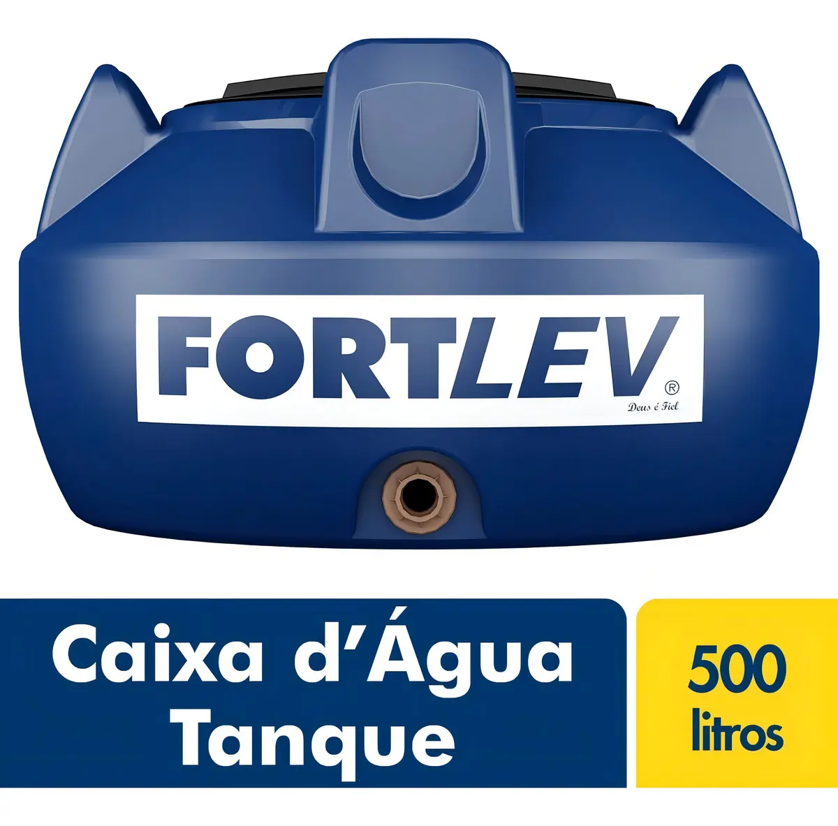 Caixa D água Tampa De Rosca 500l Fortlev — foto 2