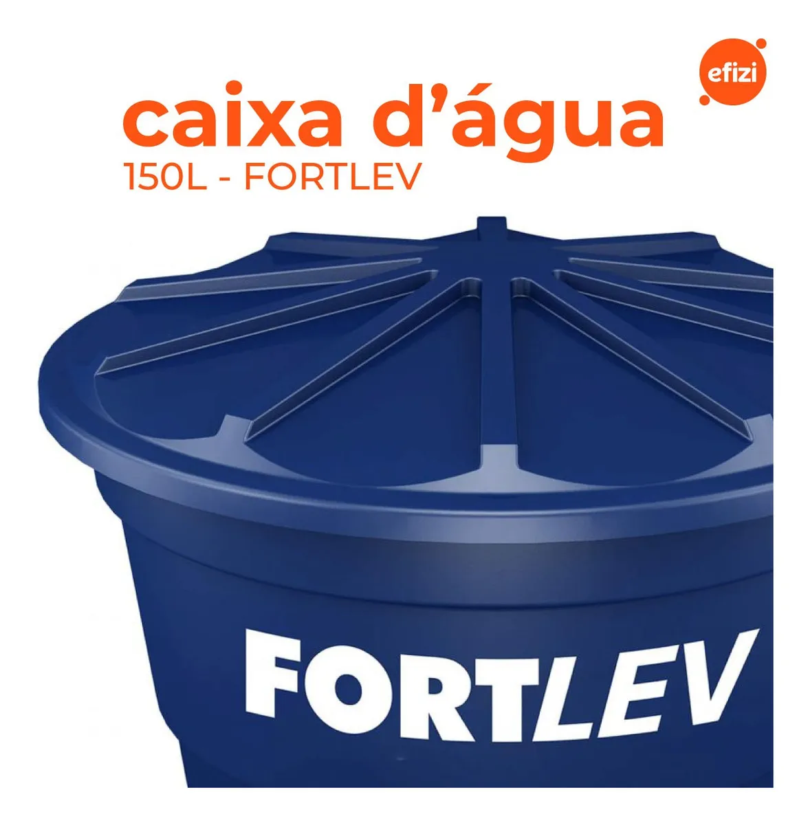 Caixa d'água vertical polietileno 150L — foto 4