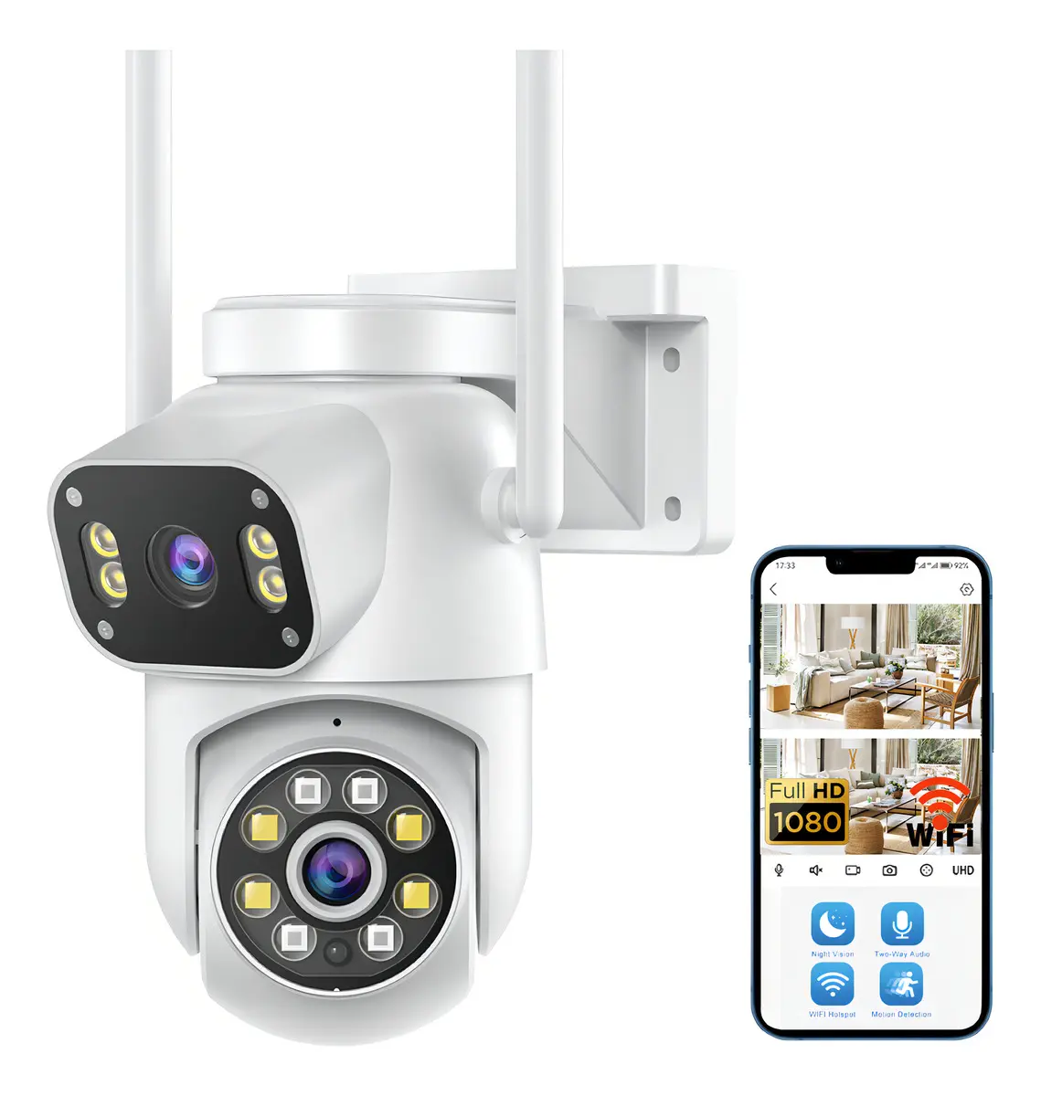 Câmera de vigilância externa MVPsmart - Bivolt 110V/220V — foto 2