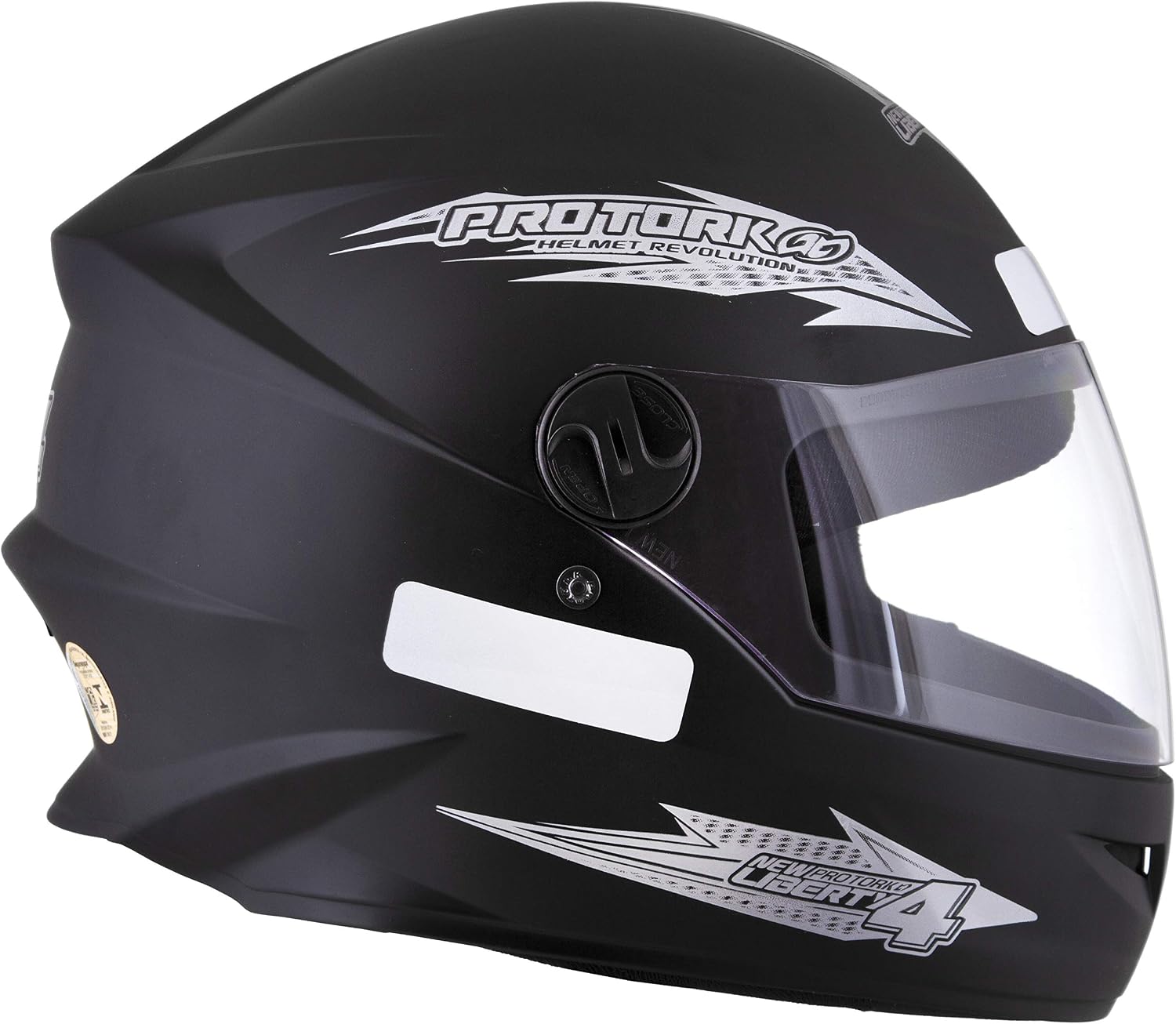 Capacete Automotivo com Viseira 2mm e Fechamento Micrométrico — foto 4