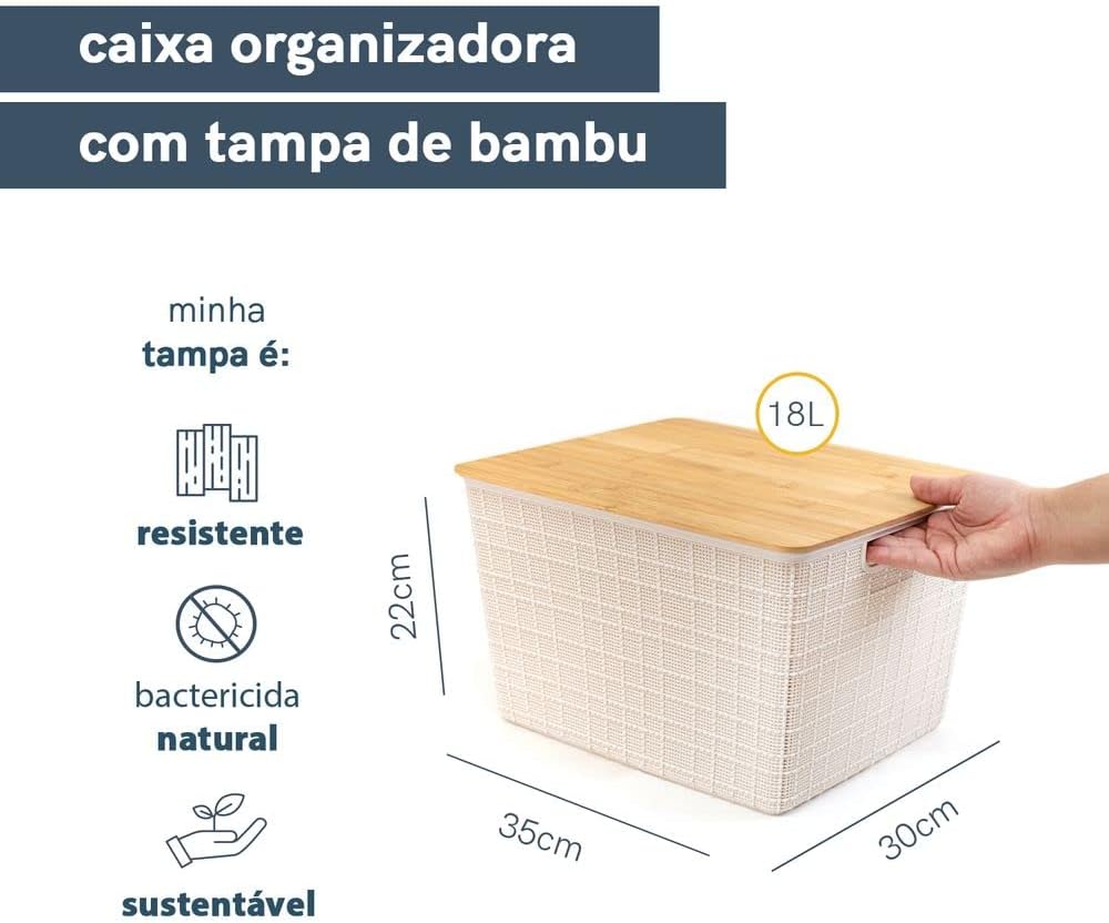 Cesto Organizador Multiuso Versátil — foto 3