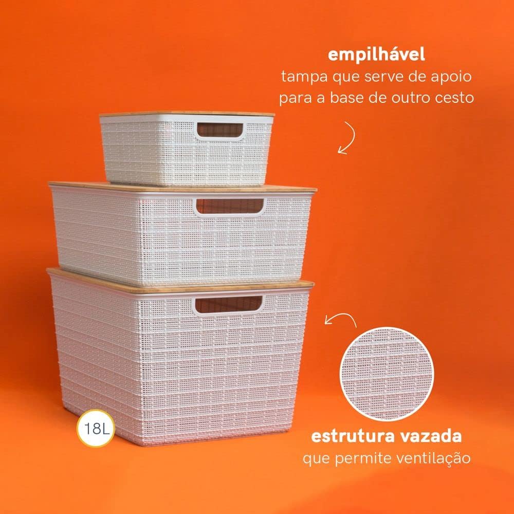 Cesto Organizador Multiuso Versátil — foto 6