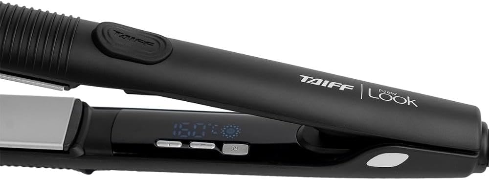 Chapa Taiff New Look 240° Profissional, Cerâmica, Bivolt, Preta, Digital — foto 5