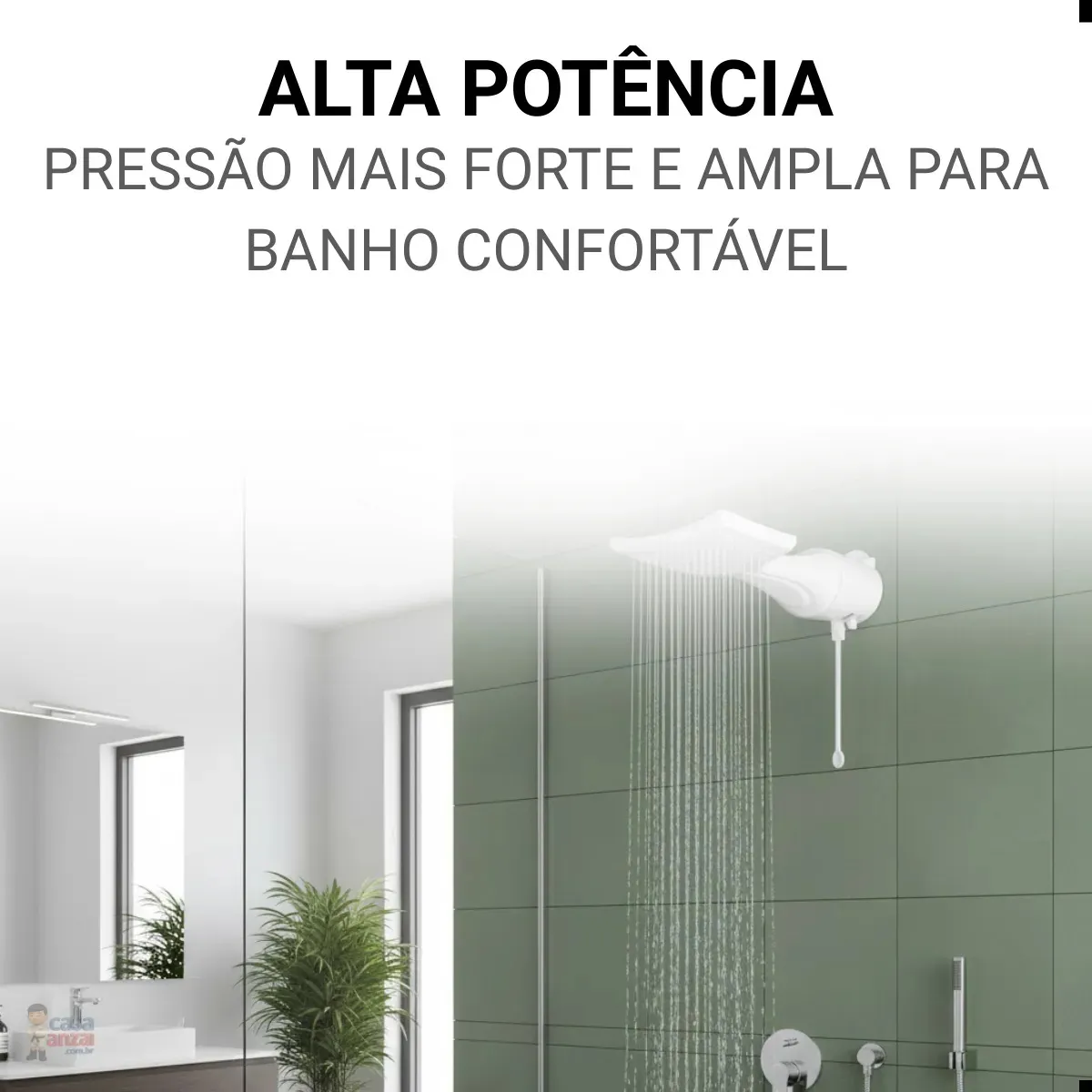 Chuveiro Lorenzetti Loren Shower Ultra Eletrônico 127/220V — foto 3
