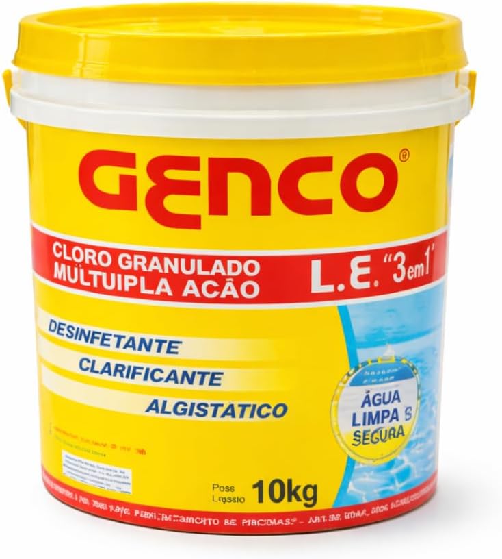 Cloro Genco L.E Mult 3x1-10kg
