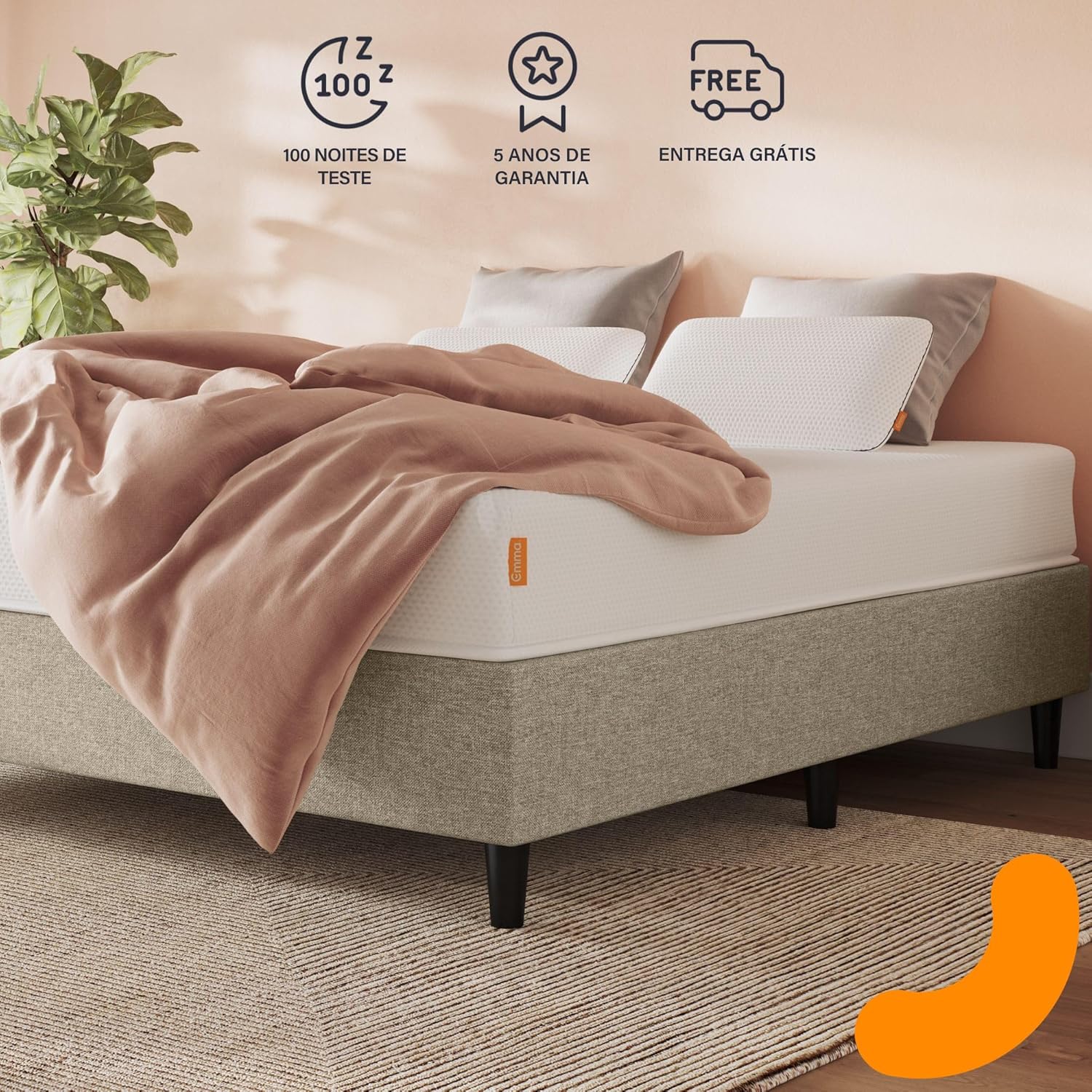 Colchão Emma Basics 17 Espuma D28 — foto 6