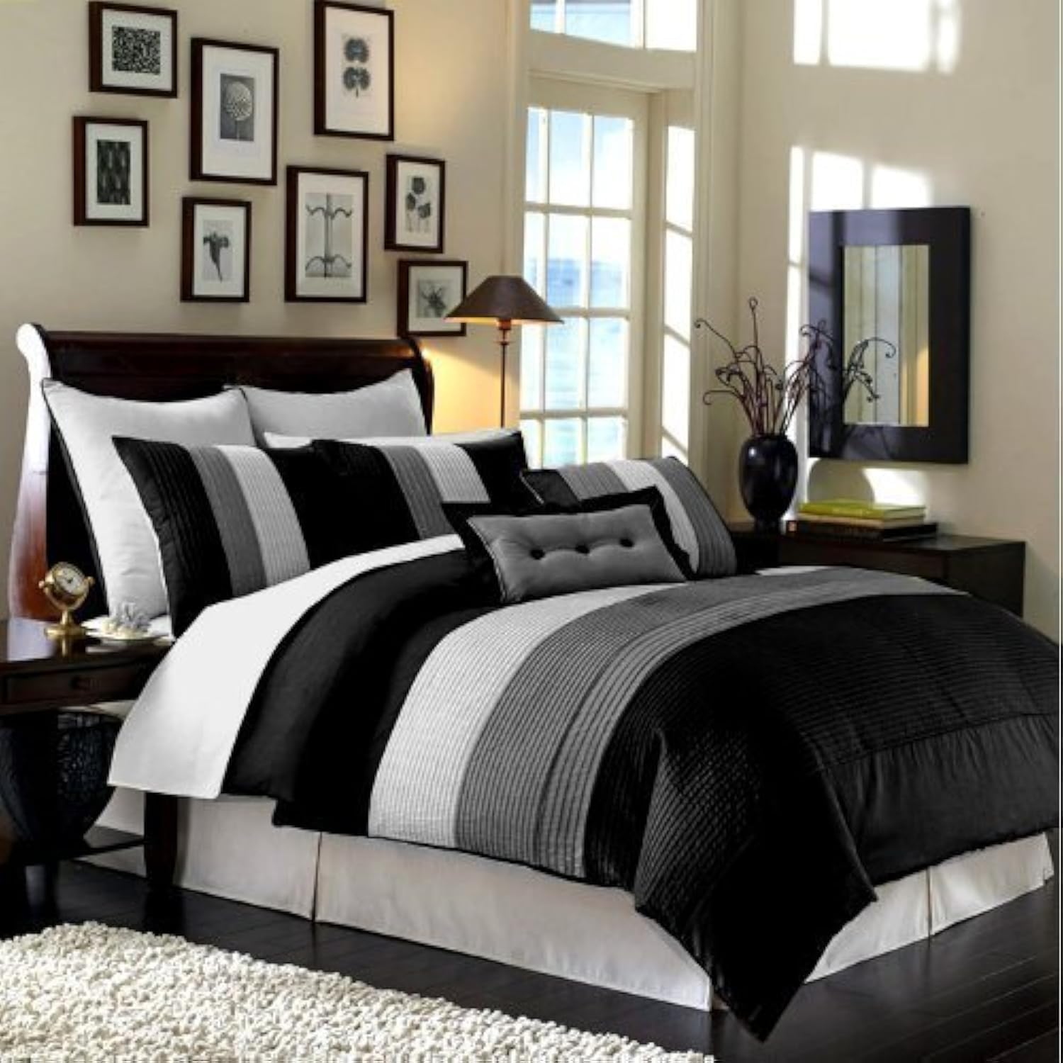 Conjunto de Edredom Loft 8 Peças