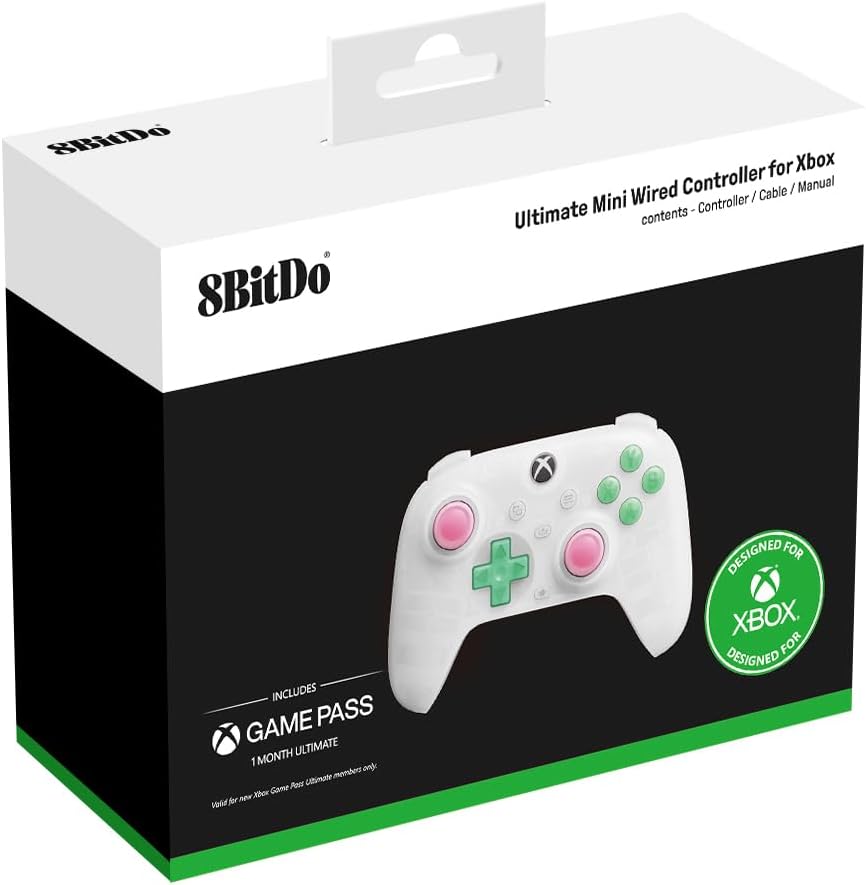 Controle 8BitDo Ultimate Mini Licenciado Xbox com RGB Fire Ring — foto 6