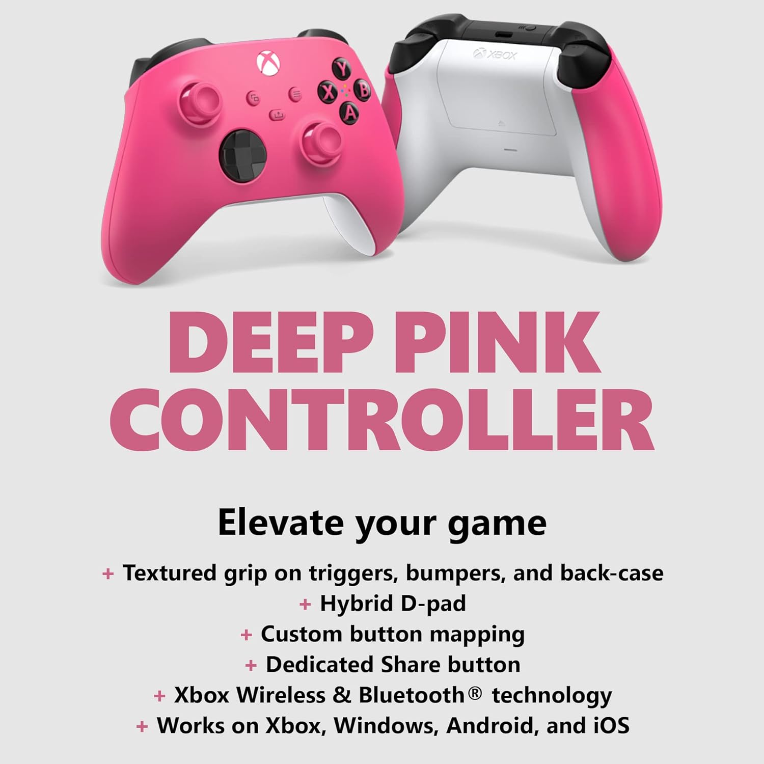 Controle com Conector para Fone, Vibração Rumble e Joysticks Analógicos — foto 2