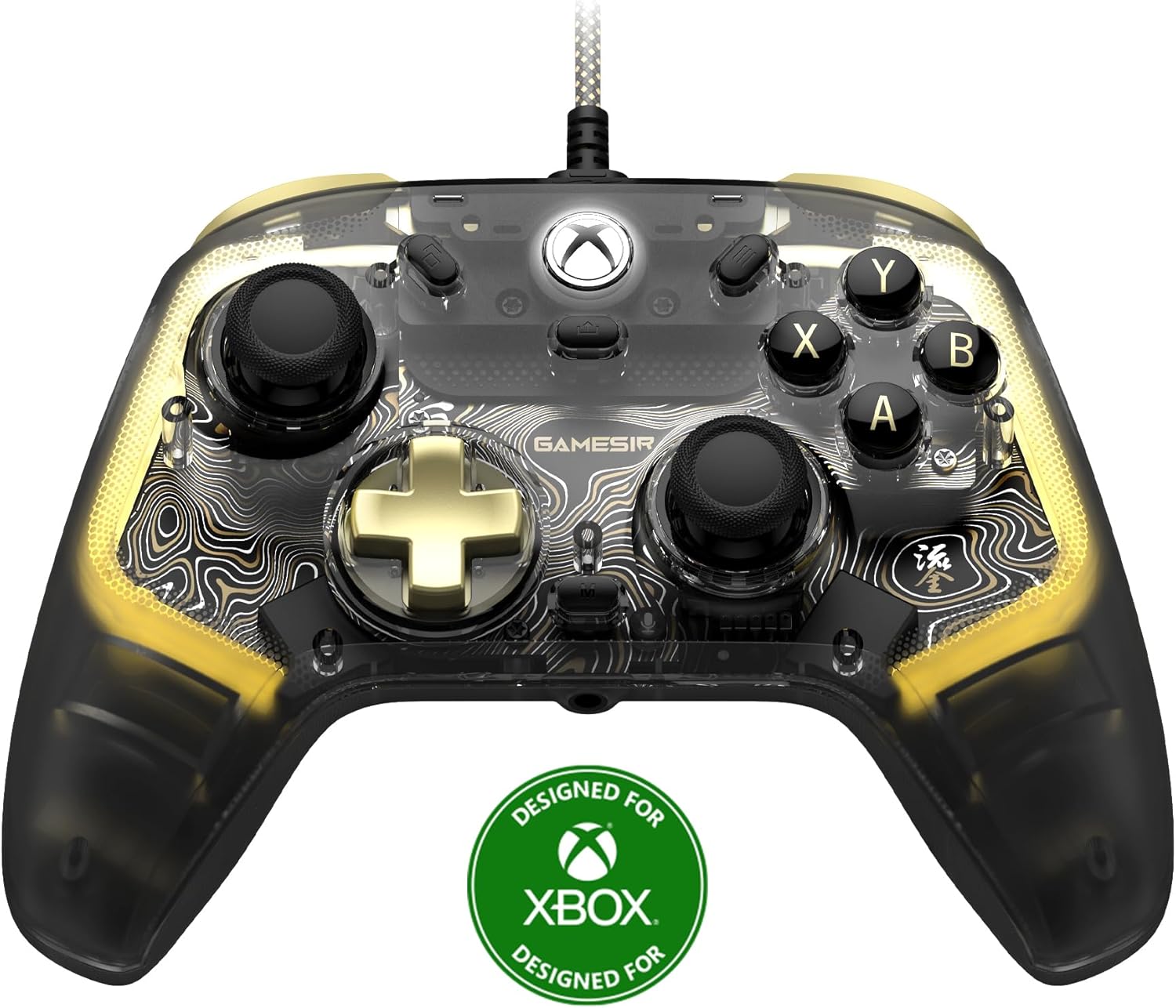 Controle GameSir Kaleid Flux para Xbox e PC com Iluminação RGB