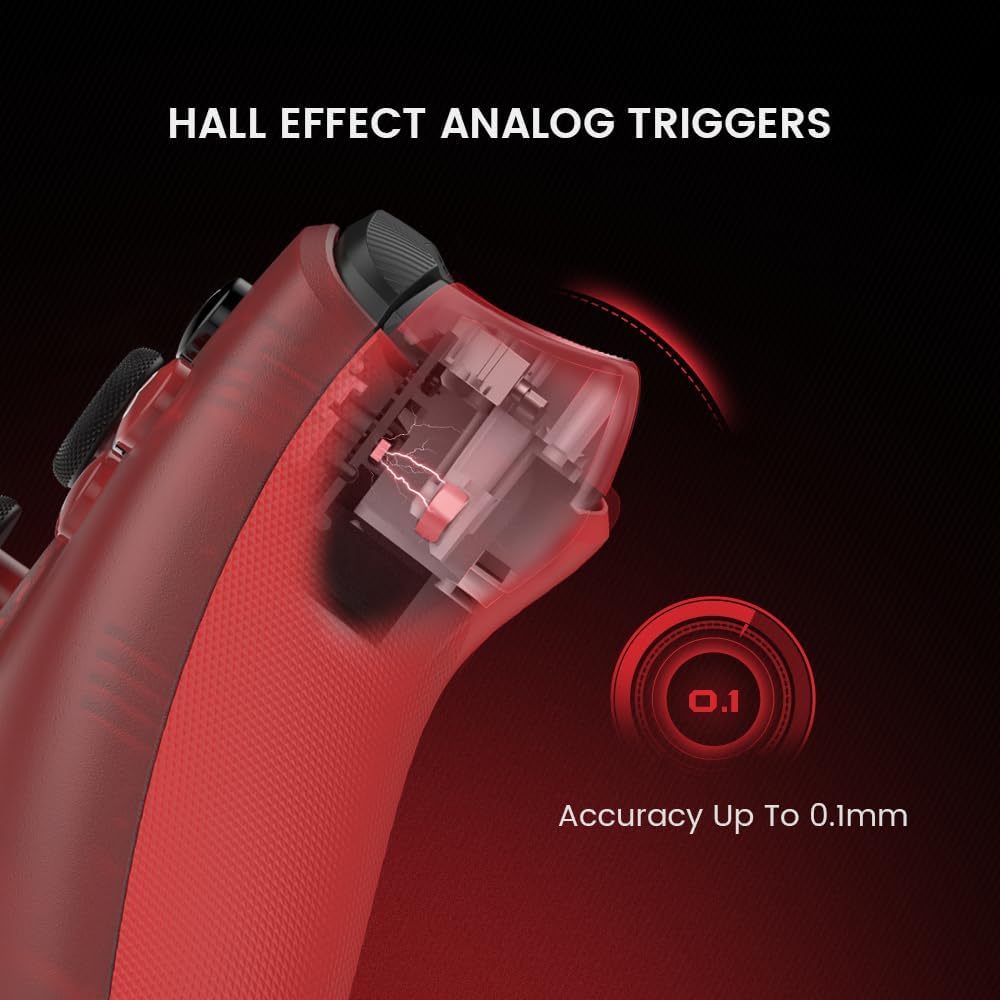 Controle GameSir T7 com Sticks Hall Effect Anti-Drift — foto 4