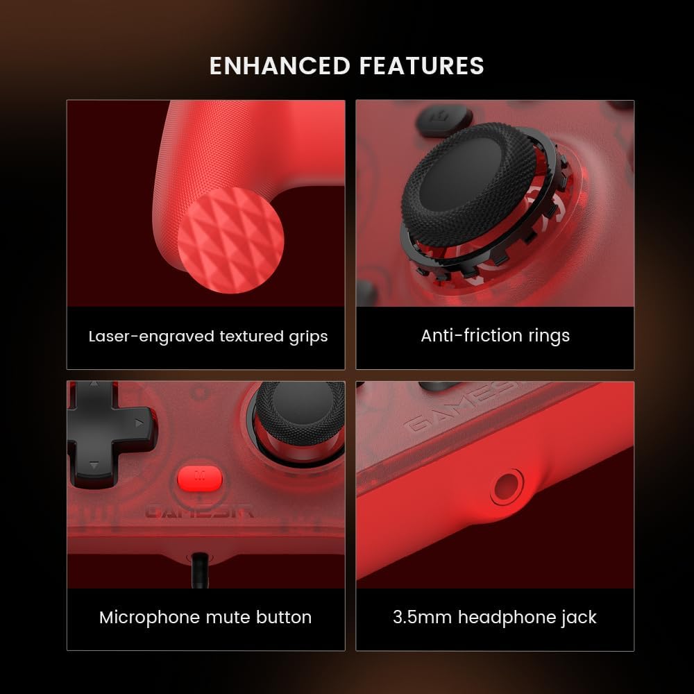 Controle GameSir T7 com Sticks Hall Effect Anti-Drift — foto 7