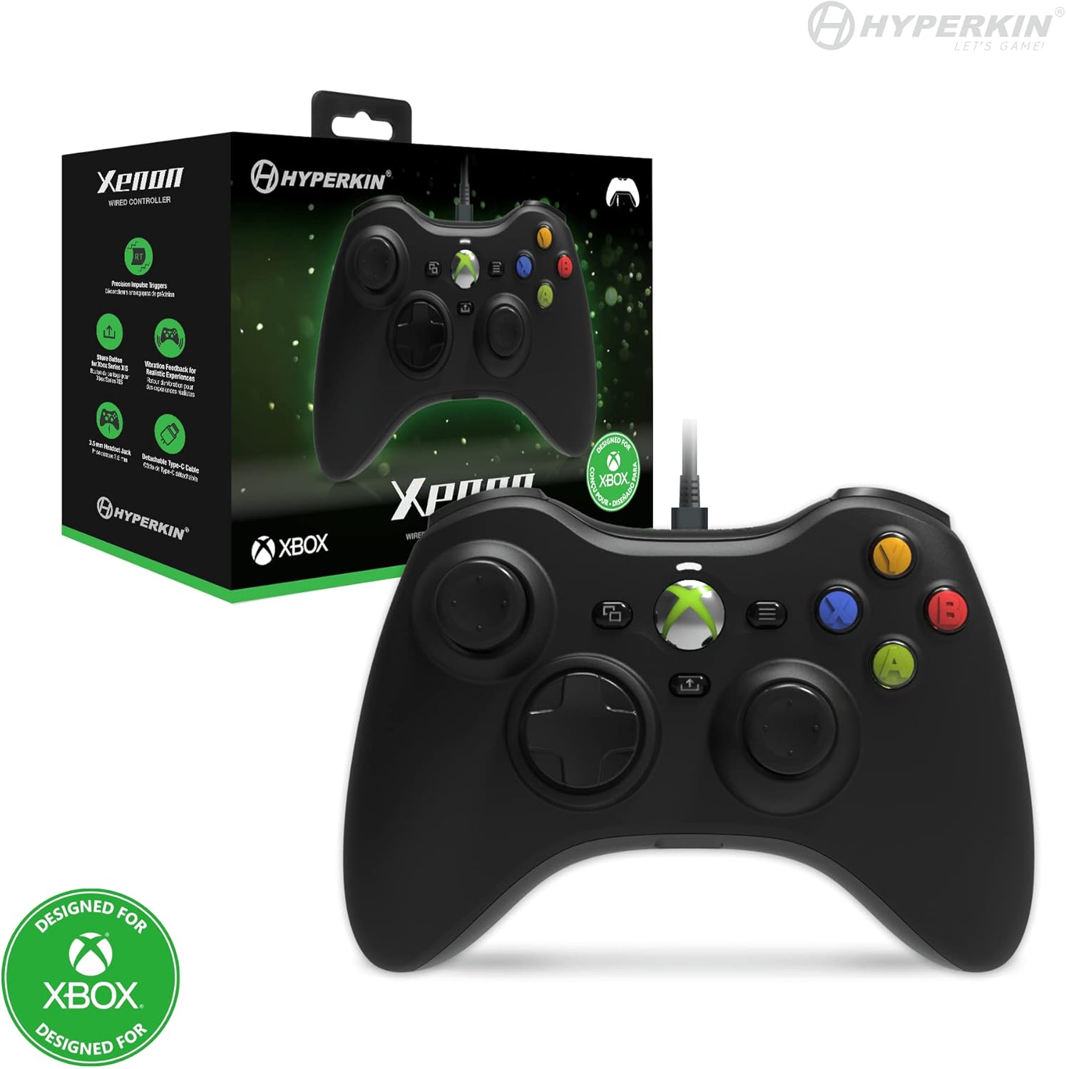 Controle Hyperkin Xenon Réplica Xbox 360 Licenciado — foto 4