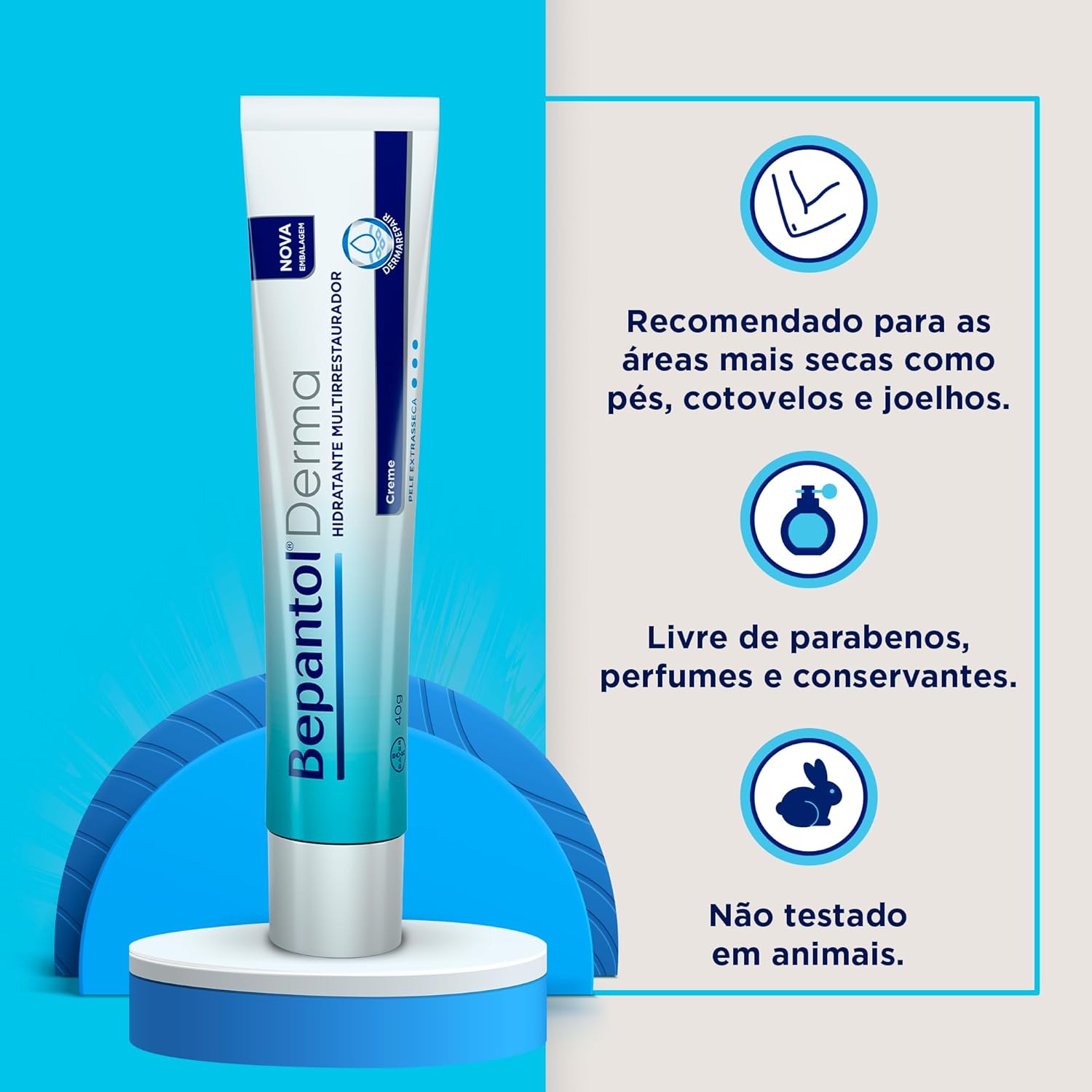 Creme Hidratante Corporal Bepantol Derma — foto 3