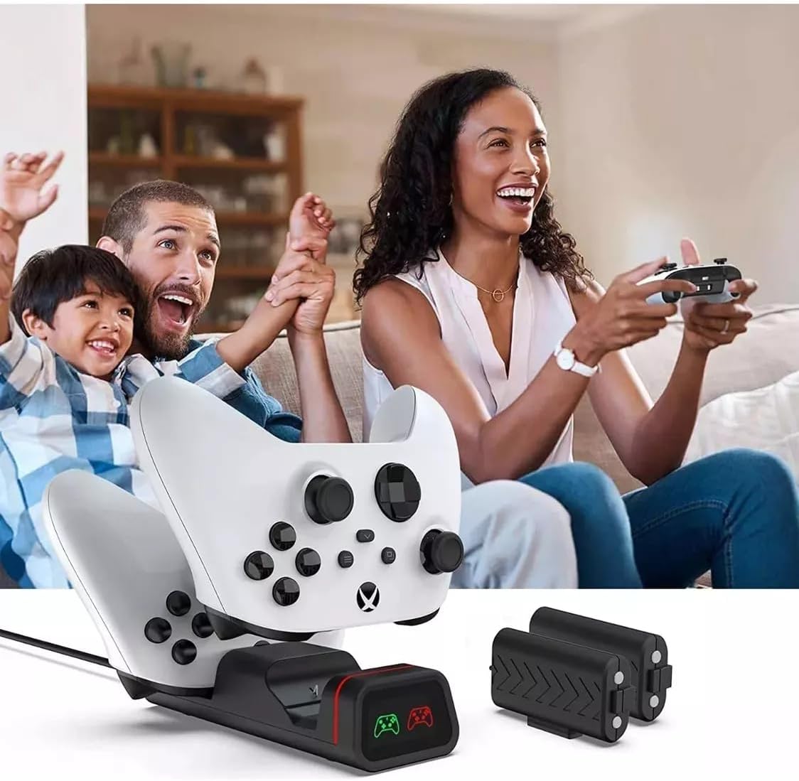 Estação de Carregamento Dupla para Controles Xbox Series S/X — foto 3