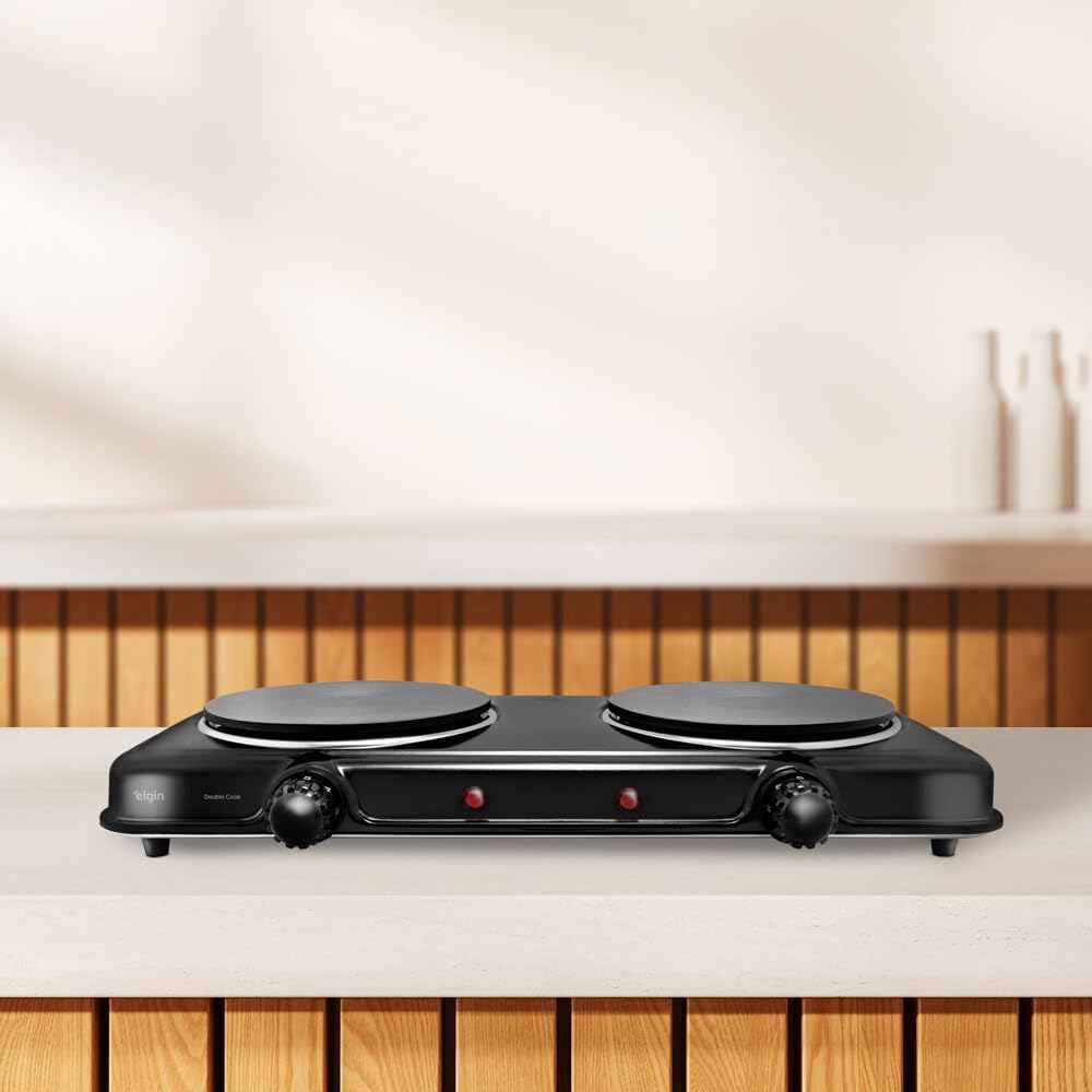 Fogão Elétrico Portátil Cooktop Elgin Double Cook 2 Bocas - 110V — foto 7