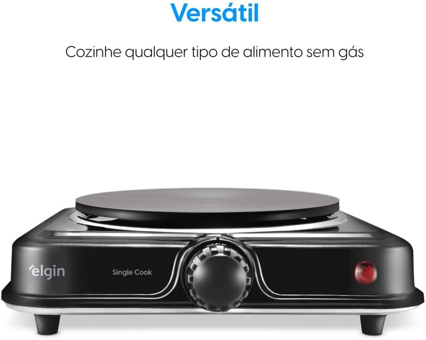 Fogão Elétrico Portátil Cooktop Elgin Single Cook 1 Boca - 220V — foto 2