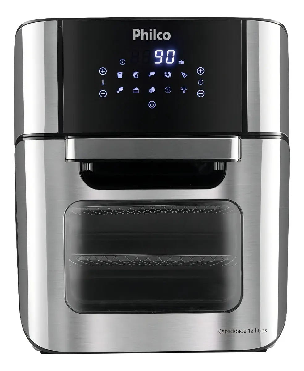 Fritadeira E Forno Air Fry Oven Philco 2 Em 1 - Bivolt 110V/220V