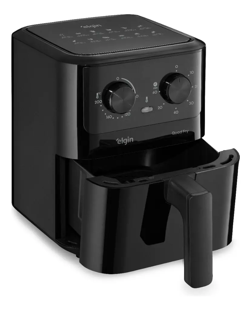 Fritadeira Elétrica Air Fryer Quad Fry Elgin 4,2 L - Bivolt 110V/220V