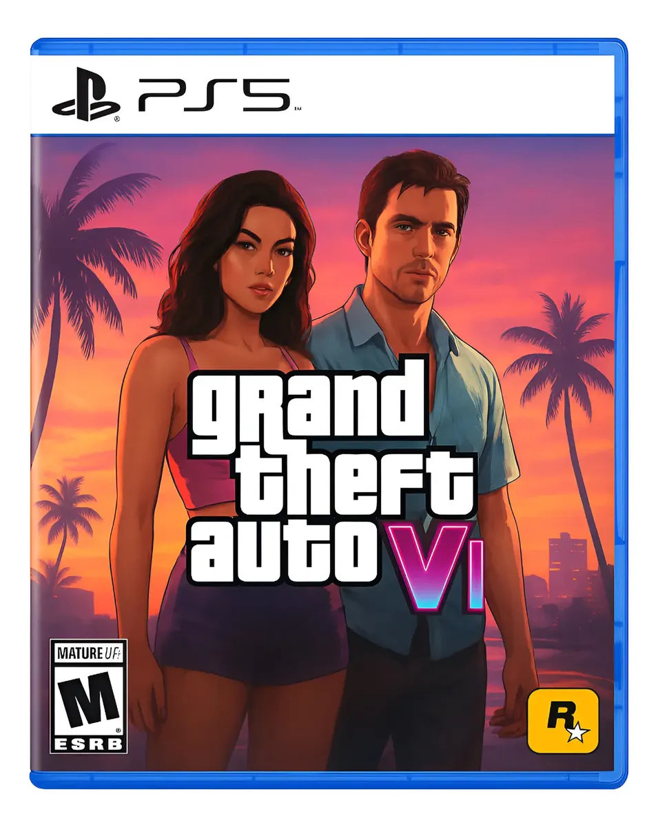 Gta 6 Grand Theft Auto Vi Pré-venda Ps5 | Edição Standard