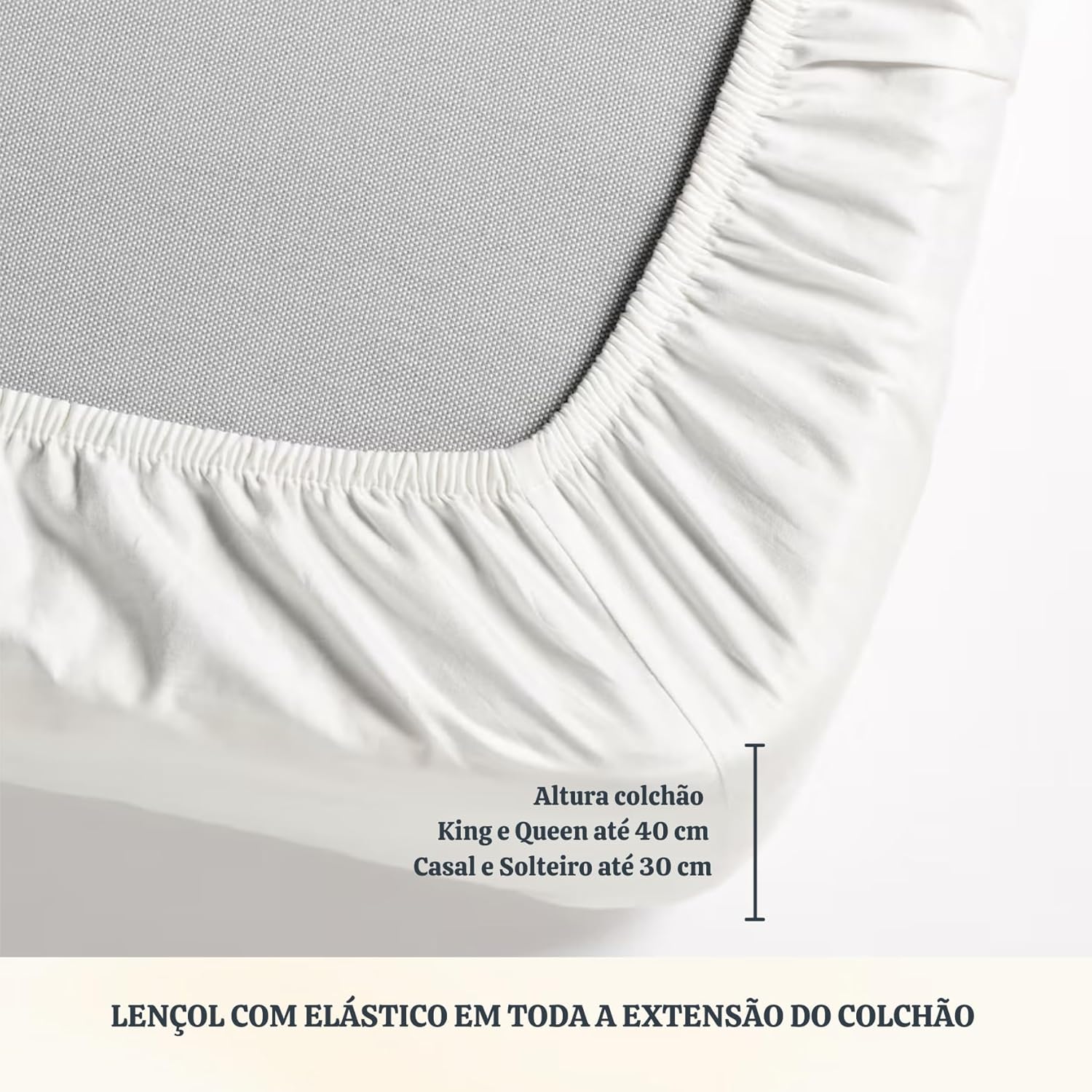 Jogo de Cama Percal 100% Algodão Antialérgico — foto 6