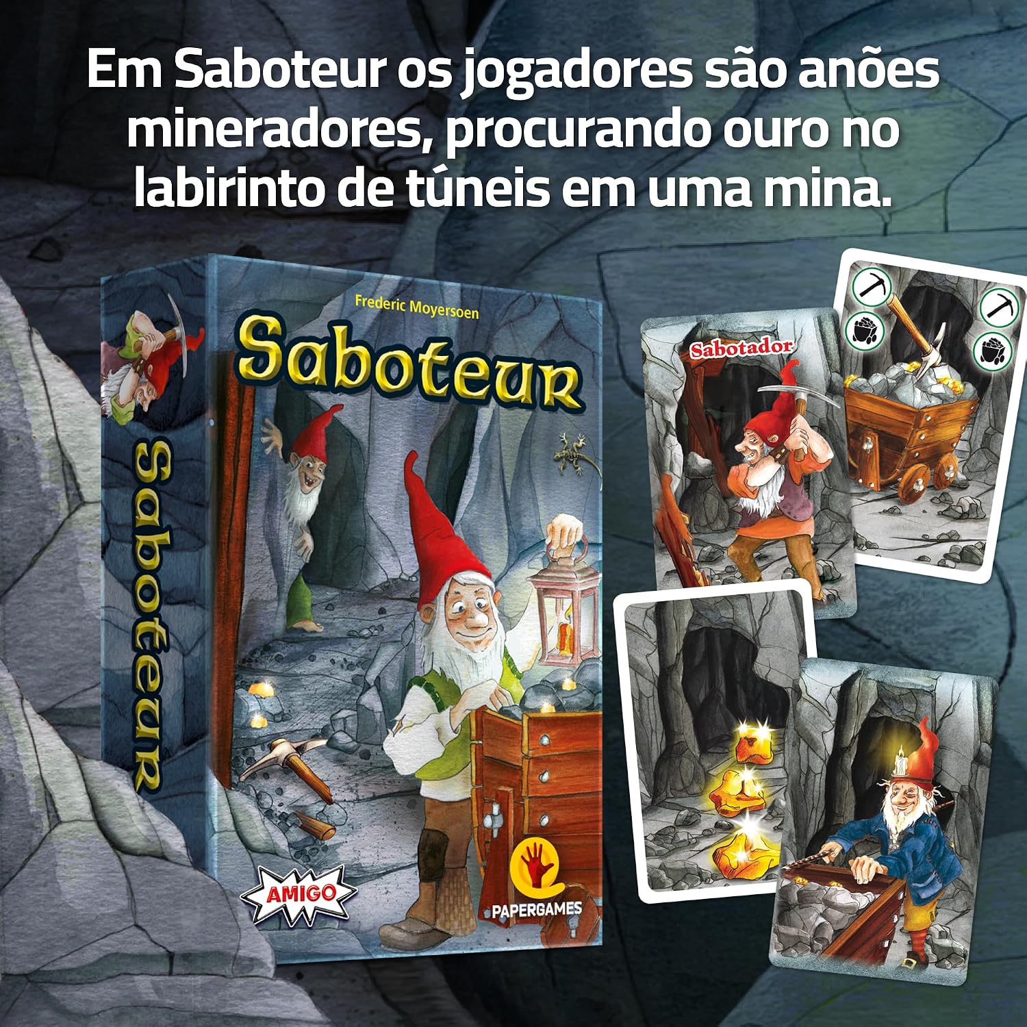 Jogo de Cartas Saboteur — foto 4
