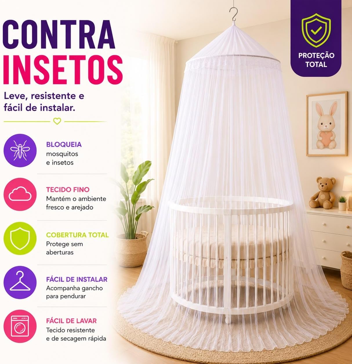 Kit Decorativo Somniee para Quarto Infantil — foto 2
