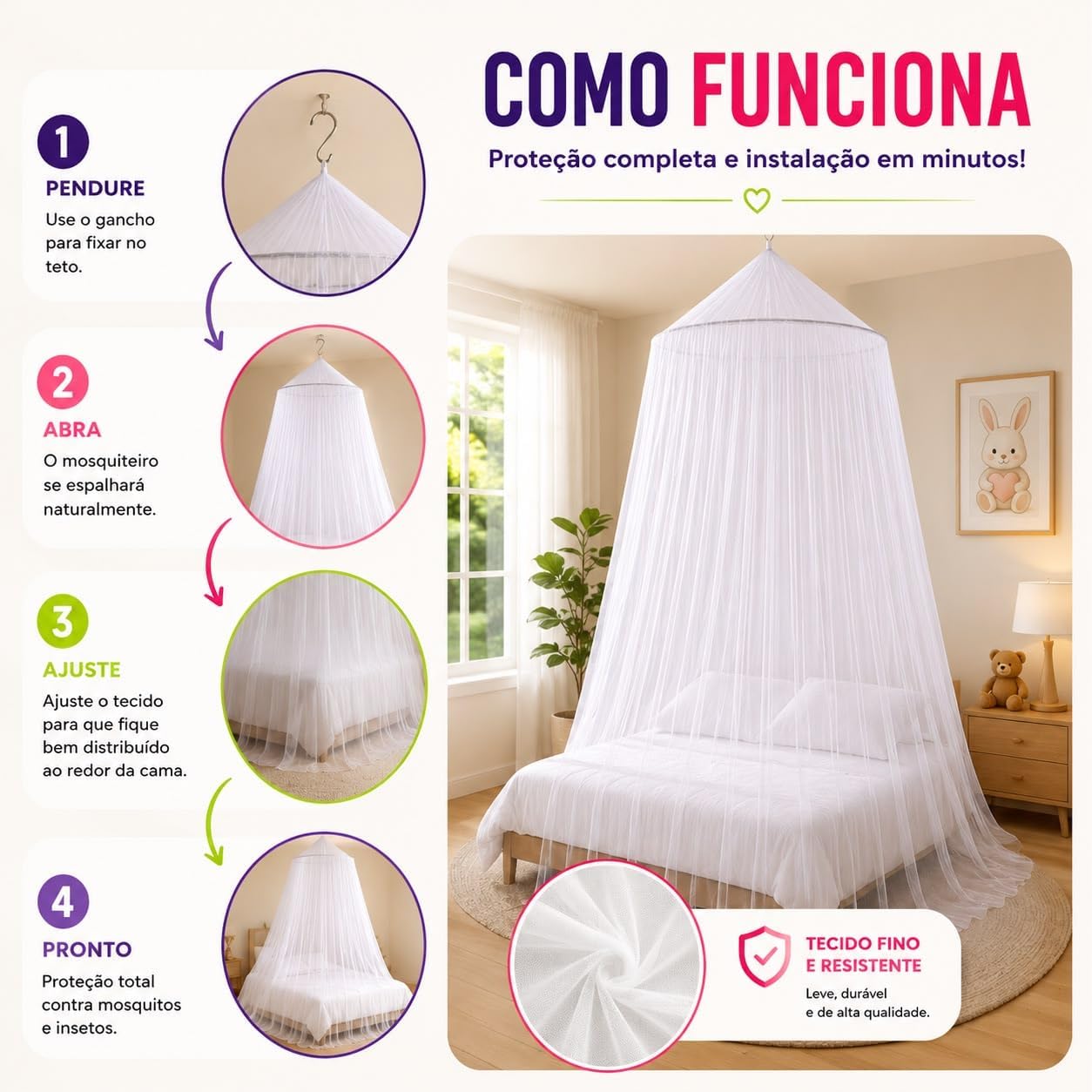 Kit Decorativo Somniee para Quarto Infantil — foto 3