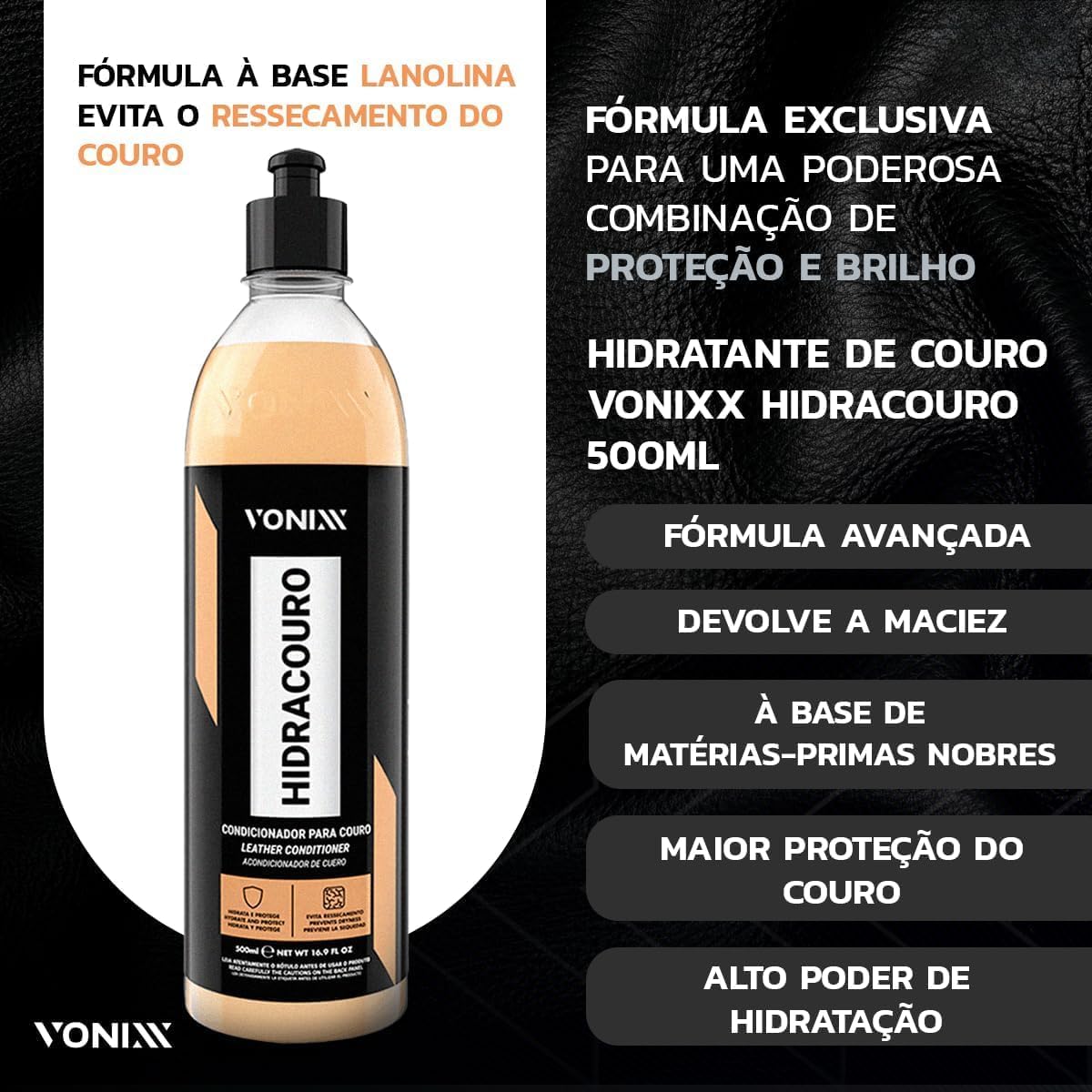 Kit Vonixx Hidracouro 500ml e Higicouro 500ml — foto 5