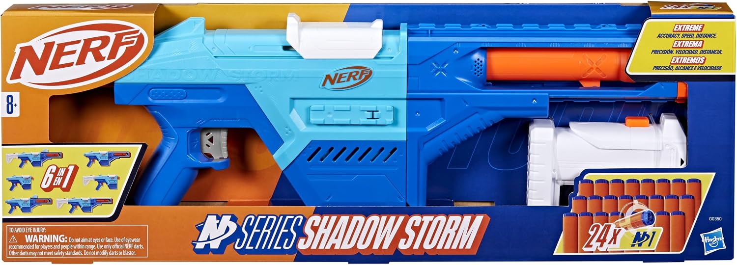 Lançador Nerf N Series com Apoiador Removível — foto 5