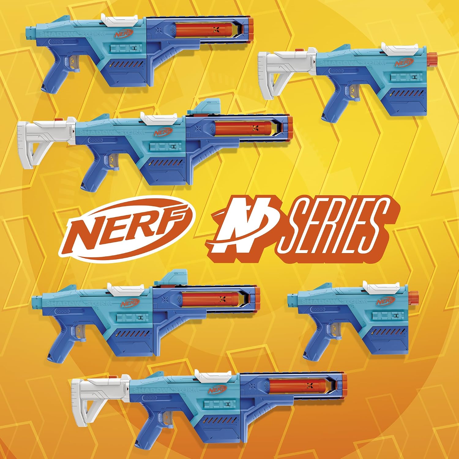 Lançador Nerf N Series com Apoiador Removível — foto 3