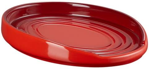 Le Creuset Descanso para Colher Oval Cerâmica Vermelho