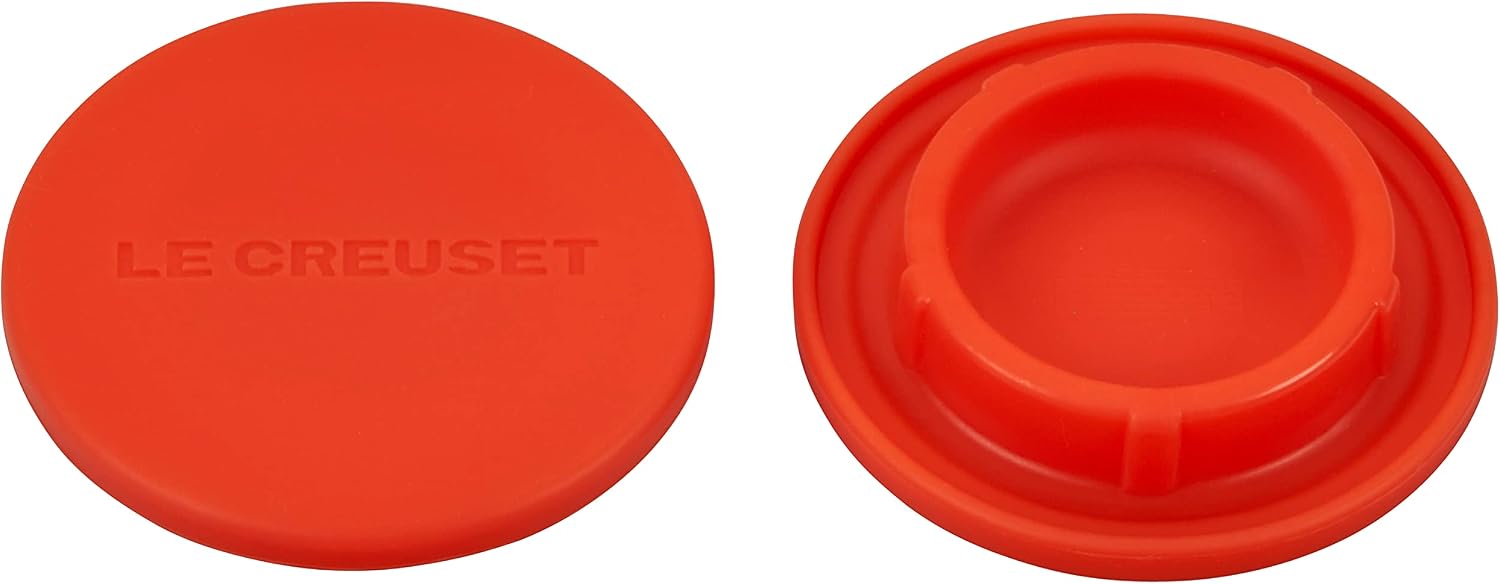 Le Creuset Set 2 Tampas de Silicone para Moedores Laranja