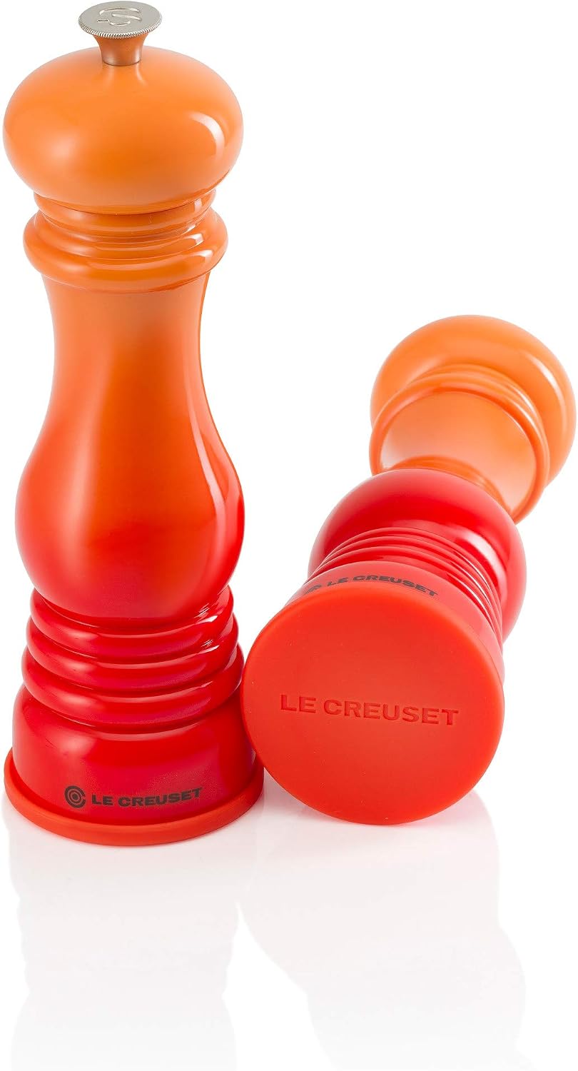 Le Creuset Set 2 Tampas de Silicone para Moedores Laranja — foto 2