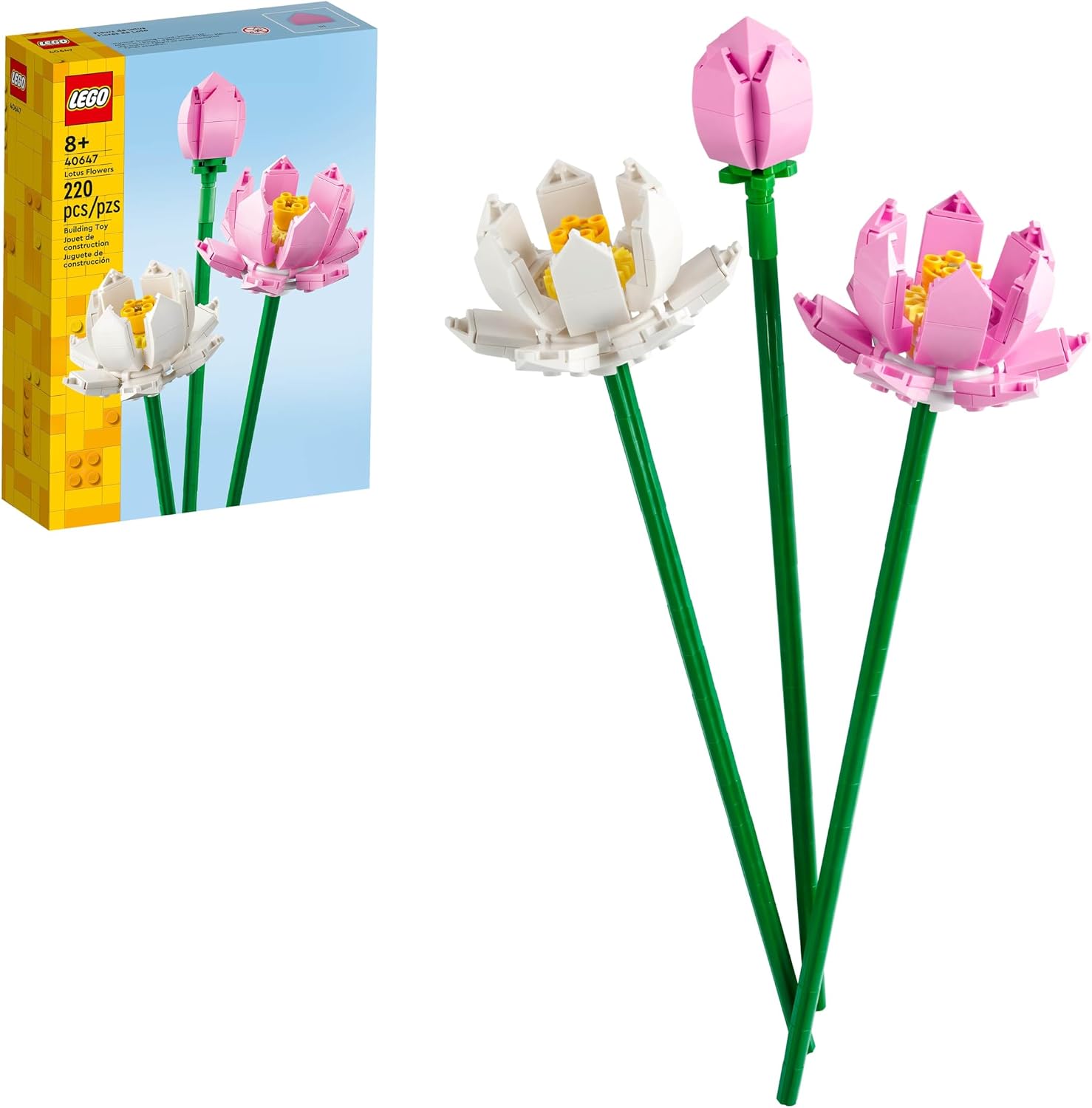LEGO Flores Flor-de-Lótus 220 Peças