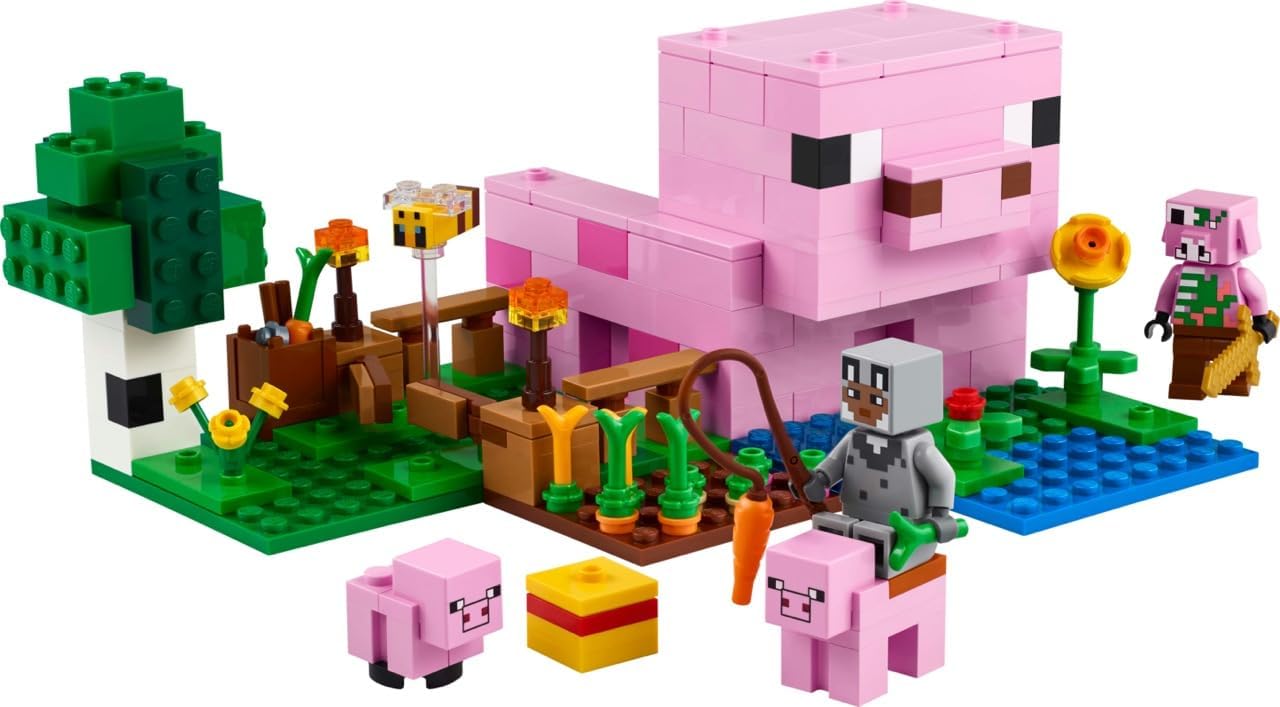 LEGO Minecraft A Casa do Porco Bebê — foto 4