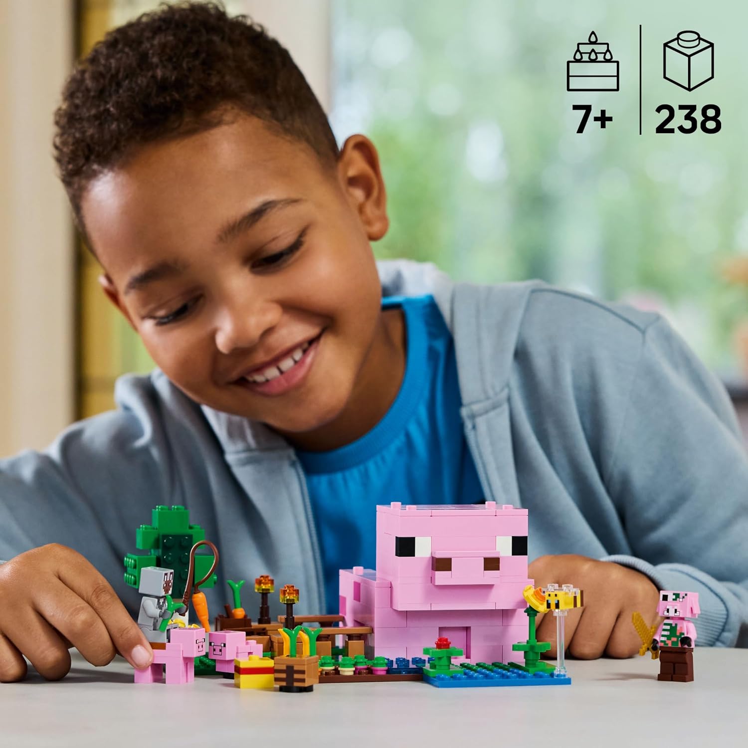 LEGO Minecraft A Casa do Porco Bebê — foto 2