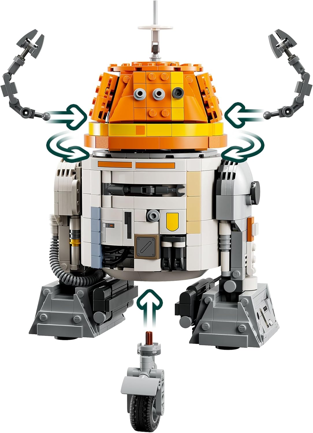 LEGO Star Wars Chopper (C1-10P)™ Droide Astromecânico 75416 — foto 5