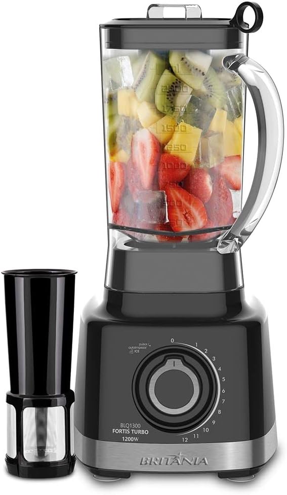 Liquidificador 2 Velocidades com Função Ice, Pulsar e Autolimpeza 6 Lâminas