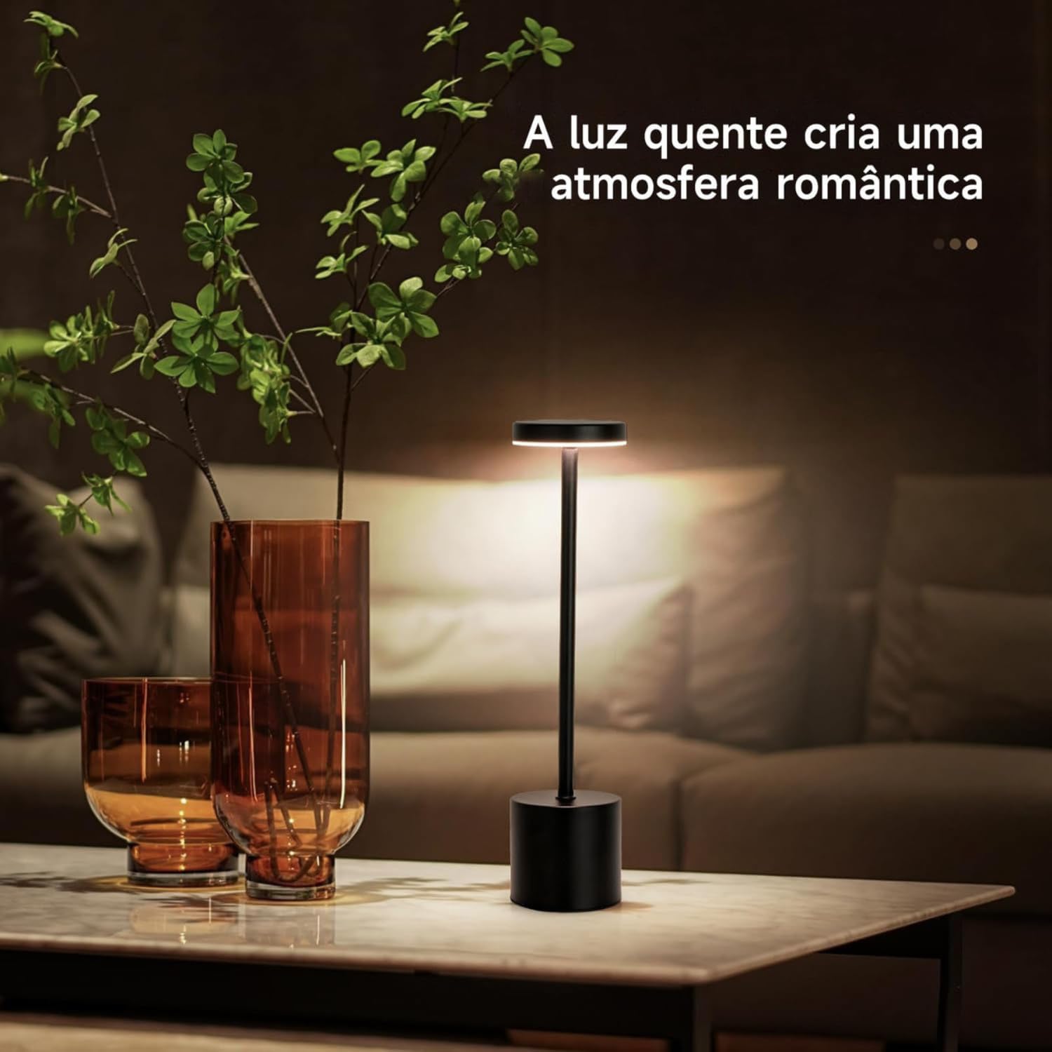 Luminária de Mesa Touch com 3 Modos de Luz Ajustáveis — foto 5