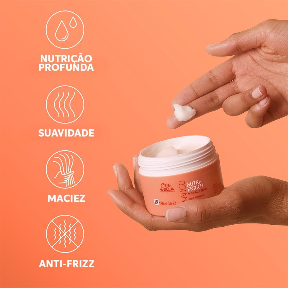 Máscara de Tratamento Invigo Nutri-Enrich Wella Professionals 500 ml — foto 3
